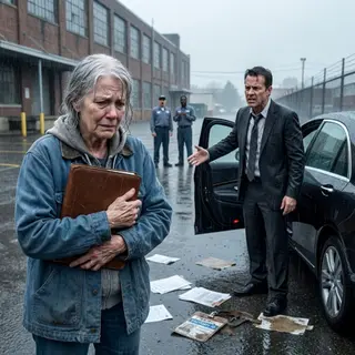 The Cleaner at the Factory Gate Was Treated Like Nobody Until Everyone Learned What She Had Built