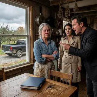 The Quiet Widow’s Secret Shield: How a $1.8 Million Farmhouse Eviction Backfired on an Entitled Heir