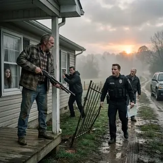 I Grabbed My Shotgun When HOA Patrol Cut Through My Locked Gate—Then the Sheriff Found the Map They Were Desperate to Steal