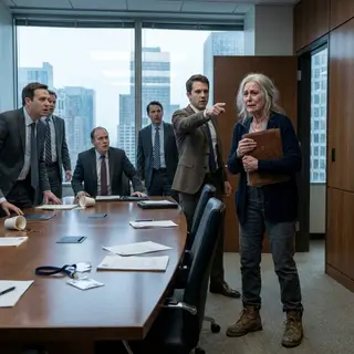 The Woman Everyone Ignored at the Office Had the One Document That Changed the Company Forever