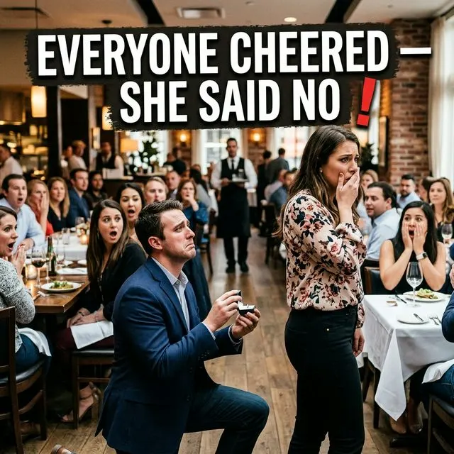 Everyone Cheered When He Proposed. She Said No.