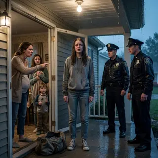My mom was pregnant with her seventh child… and the moment I said I couldn’t keep raising her kids anymore, she reported me like I was a runaway and had the police come after me.