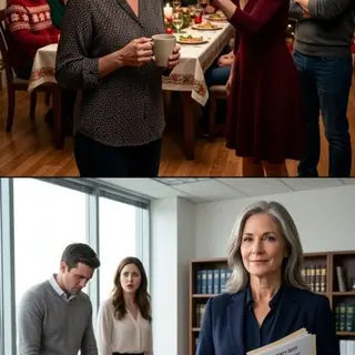 "My daughter-in-law screamed, 'Don’t ever touch my things with your dirty hands again!' when I accidentally picked up her coffee cup at Christmas dinner. Then my own son looked me in the eyes and said, 'Apologize to her… or leave.' I walked out without fighting back. They thought they had humiliated a helpless old woman. One week later, they discovered the person they rejected was the only one who owned everything they valued.