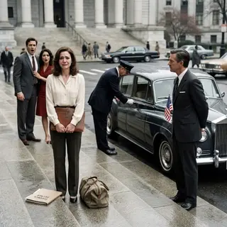 "You won," my ex-husband smirked, wrapping an arm around his mistress outside the courthouse. "Enjoy your lonely freedom." I smiled for the first time in years. The divorce wasn't my loss—it was my escape. Then a sleek black Rolls-Royce stopped in front of me, and a chauffeur bowed. "Miss Carter, your grandfather is waiting." My ex's face drained of color. Only then did he realize he hadn't won the divorce... he'd just lost the greatest fortune of his life.
