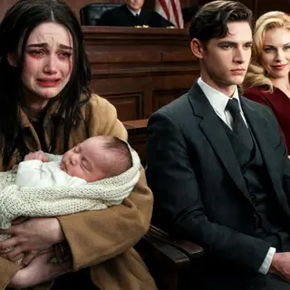 Six Days After Giving Birth, She Entered Divorce Court Holding Their Newborn—Then One Question Exposed Her CEO Husband’s Mistress, His Corporate Scheme, and the Ruthless Lie Designed to Erase Her Forever Before the Judge