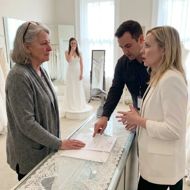 A Bridal Salon Owner Mocked the Woman Steaming Gowns in the Back. She Didn't Know Who Signed the Lease.