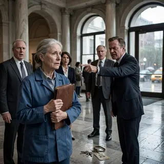 The Museum Janitor Who Secretly Saved Millions and Exposed the Director Who Underestimated Her