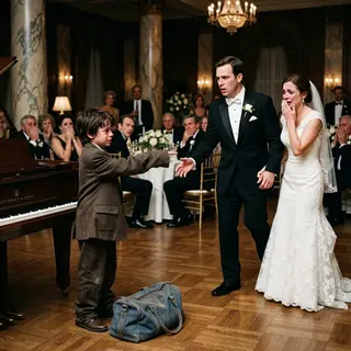 THE STRANGE BOY CALLED THE GROOM FATHER