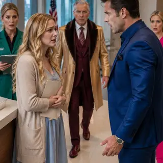 Millionaire Slapped His Pregnant Wife Inside a Private Clinic, Not Knowing Her Quiet Father Owned the Hospital and the Files That Could Ruin Him