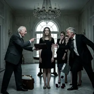 Her Family Cast Her Out at the Will Reading, but When the Lawyer Revealed the Hidden Banking Heiress as the True Successor, Every Arrogant Relative Lost the Fortune They Had Already Begun Spending That Very Night