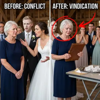 She Was Treated Like Hired Help at Her Niece’s Wedding, Until the Bank Revealed Who Really Owned the Vineyard