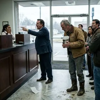 The Bank Manager Who Snapped His Fingers at a Farmer in Muddy Boots — And Learned Whose Name Really Held the Bank