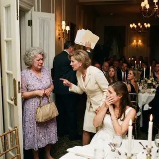 The In-Laws Seated Her by the Kitchen at Her Own Daughter's Rehearsal Dinner — They Had No Idea Whose Money Built the Room