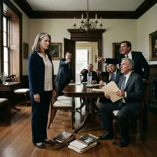 The Quiet Woman They Ignored at the Family Estate Had Been Protecting Everything All Along