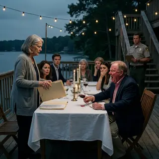 For Nine Years He Called Her "The Seamstress" — Then a Property Manager Read Out Whose Land His $2.4 Million Lake House Was Built On