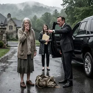 The Quiet Woman at the Estate Had Been Carrying a Secret That Changed Her Family Forever