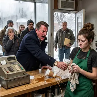 The Millionaire's Granddaughter Who Worked the Register: How One Thrown Latte Cost a Landlord Half of Main Street
