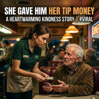 The Waitress Gave Him Her Tip Money. She Didn't Know He Was a Millionaire.