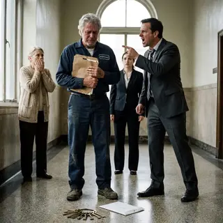 The Janitor His Son Ignored Was Secretly Holding the Key to Saving the Family Company