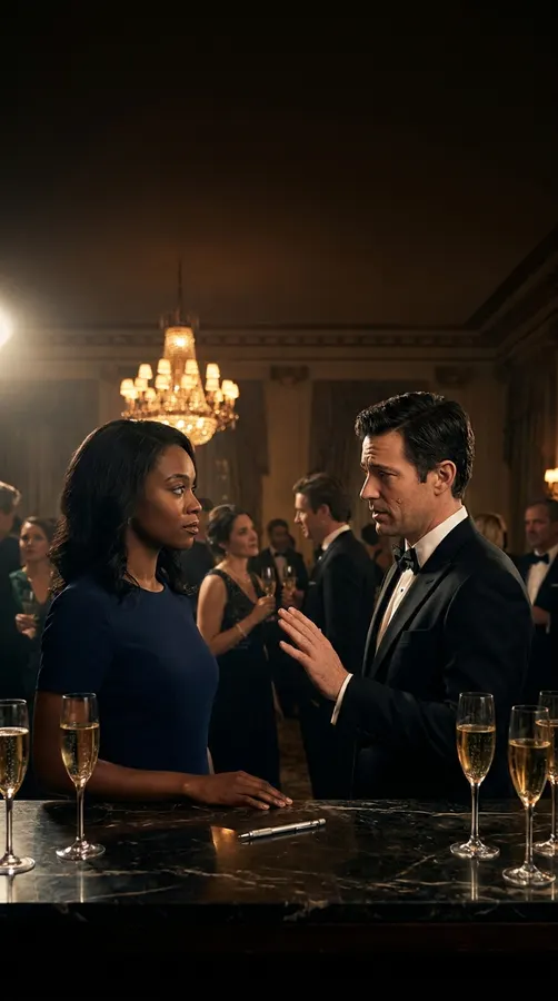 The Woman the CFO Whistled at Like a Waitress at His Own Charity Gala Was Already Holding the Warrant That Would Take Everything He Stole...