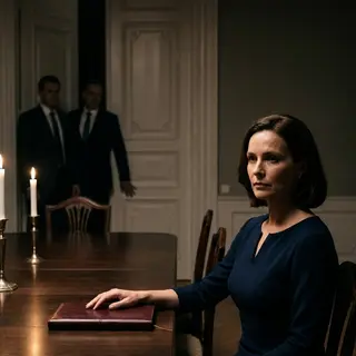 The Woman Sterling Ashworth Quietly Told to Wait in the Lobby at His Own Client Dinner Had Already Filled Eleven Notebooks on a Case He Never Knew Was About Him...