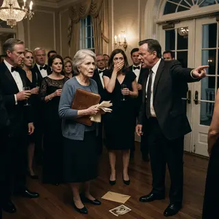 The Woman Everyone Ignored at the Charity Gala Was Actually the Person Who Built Their Fortune