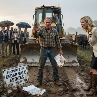 The HOA Came for My Pasture to Build a Golf Course—Then One Forgotten Easement Buried Their Dream Forever