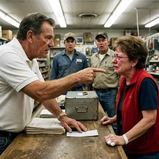 The Widow They Called a Cashier Held the Only Road Into a $1.9 Million Deal — and One Recording That Ended It