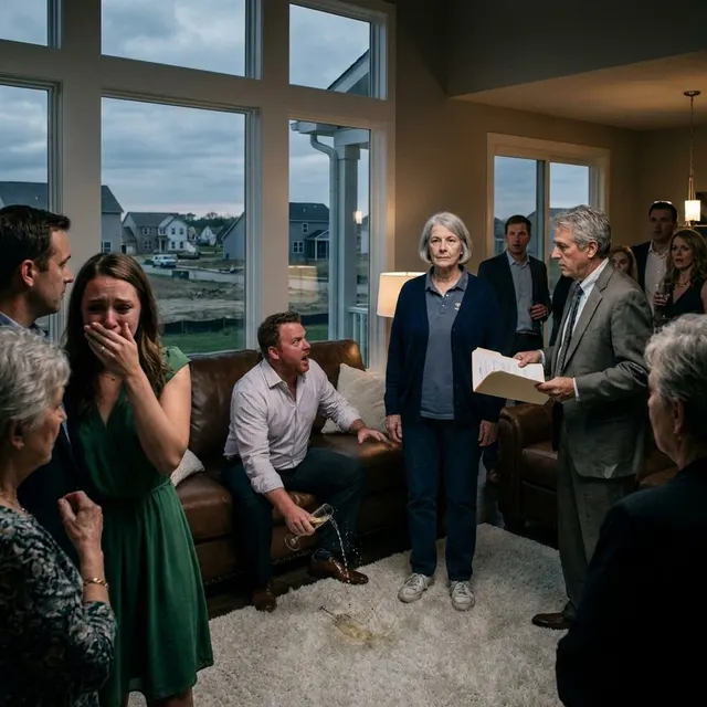 Everyone at the Party Knew Her as "Just Deb From the Checkout" — Until Her Attorney Laid the Loan Papers on the Marble Island