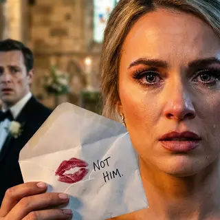 48 Minutes Before My Wedding, I Found a Lipstick Message Inside My Vows…