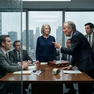 The Quiet Widow They Ignored Was Actually the Owner of the Company They Tried to Sell