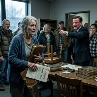 The Librarian Everyone Ignored Was Secretly Protecting Millions in Her Hometown