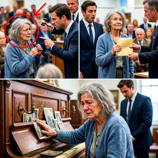 My Brother Tried to Sell Mama’s Piano Until a Hidden Envelope Changed Everything