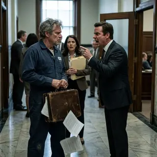 The Janitor They Ignored Had Once Saved the Courthouse — The Truth Finally Came Out
