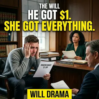 He Left His Son $1 in the Will. His Daughter Got Everything.