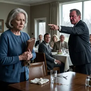 The Mother-in-Law Everyone Ignored at the Mansion Dinner Held the One Document That Changed Everything