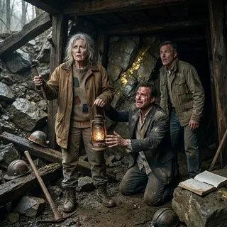 Forced to Live in an Abandoned Mine, the Poor Widow Found a Billion-Dollar Gold Vein—Then the Man Who Evicted Her Came Back Begging