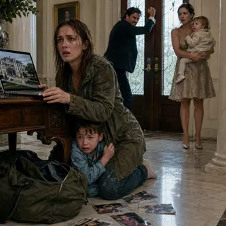 She Returned From an Eighteen-Month Assignment and Found Her Five-Year-Old Son Crawling Like an Animal—While Her Husband’s Mistress’s Child Was Treated Like the Heir