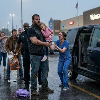 Everyone Thought the Biker Was Stealing Her Child — Then the Little Girl Fell Asleep on Him