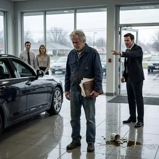 The Retired Veteran Everyone Ignored at His Own Dealership Finally Revealed the Truth