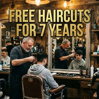 The Barber Cut His Hair for Free Every Month. He Never Told Him Why.