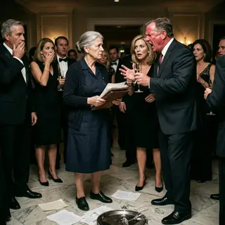 The Waitress at the Mansion Was Actually the Founder of the Company Her Family Tried to Sell