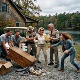The HOA Called 911 on Me at My Lake House—Then the Sheriff Read One Deed and Shut Down Their Entire Street