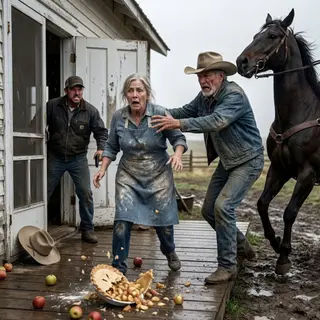 For two and a half years, every Tuesday morning at exactly eight, a widowed rancher slowed his horse outside a lonely woman’s kitchen,
