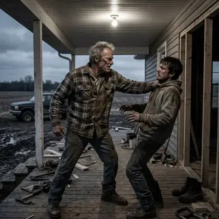 "My son looked me straight in the eyes and said, 'You're just an old man living in the past.' Then, in front of his wife, he slapped me across the face. I stayed silent, finished my dinner, and walked out without a single argument. But that night, while they slept peacefully in the house I helped build, I made a decision that would leave them with nothing. They never saw it coming."