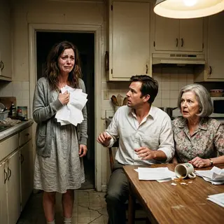I froze outside the kitchen when I heard my husband whisper to his mother, “I didn’t marry her because I loved her… I married her because of that old debt.” My hand tightened around the divorce papers I had been too scared to sign. Then his mother laughed and said, “Good. She still doesn’t know the truth.” That was the moment I stepped inside and asked, “What debt are you talking about?”