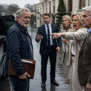 The Quiet Driver at a Millionaire's Estate Had Been Carrying a Secret That Changed His Family Forever