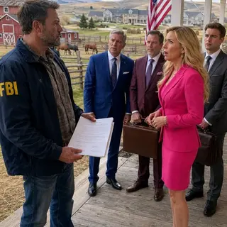 Three HOA Lawyers Came to Seize My Montana Ranch—Then One Recognized My FBI Jacket and Realized I Had Already Started Following Their Money