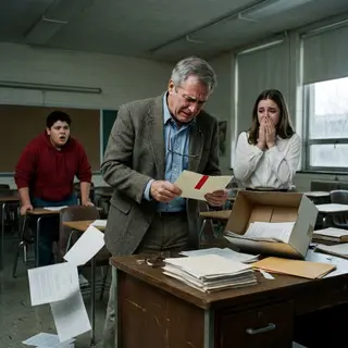 The Old Teacher Near Retirement Was Mocked by His Students One Last Time — Until the Whole Class Did Something He Never Expected