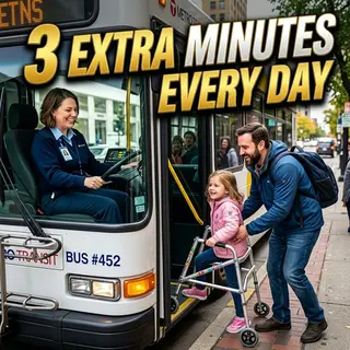 The Bus Driver Waited 3 Extra Minutes Every Morning. Nobody Knew Why Until She Retired.